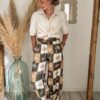 pantalon bohème imprimé femme Elia chemise