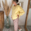 pantalon ballon femme leopard rose