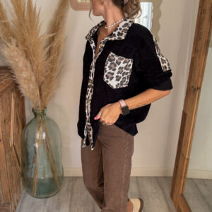 Chemise LINA noire
